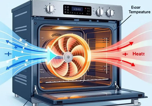 تکنولوژی فن خنک کننده اتوماتیک در فر چیست؟ راهنمای کامل عملکرد و مزایا