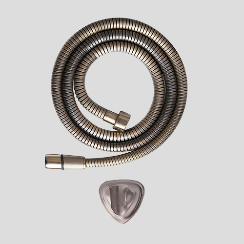 شلنگ توالت مدل آلمانی رنگ  کروم مات