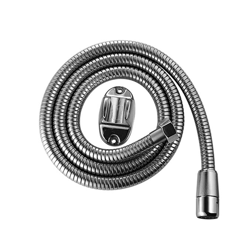 شلنگ توالت مدل آلمانی رنگ  کروم (سبک)