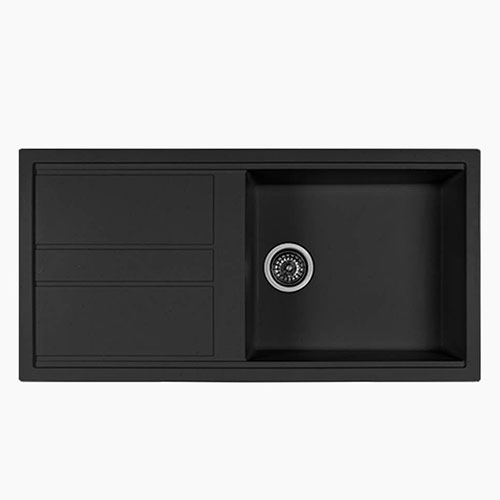 سینک گرانیتی گرانیکو پلاس مدل G921 مشکی