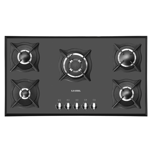 اجاق گاز شیشه ای ایلیا استیل مدل G518