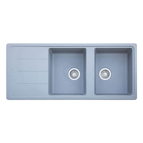 سینک گرانیتی گرانیکو پلاس مدل G970 طوسی شنی